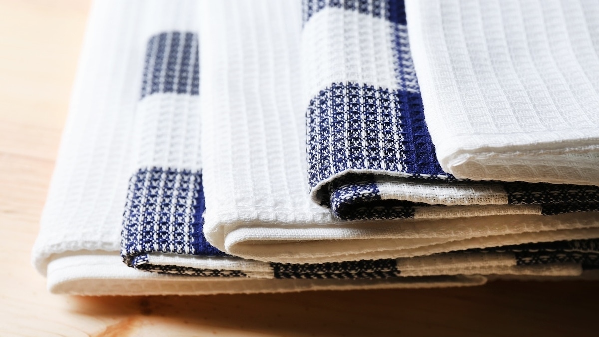 Как часто нужно стирать кухонные полотенца? 