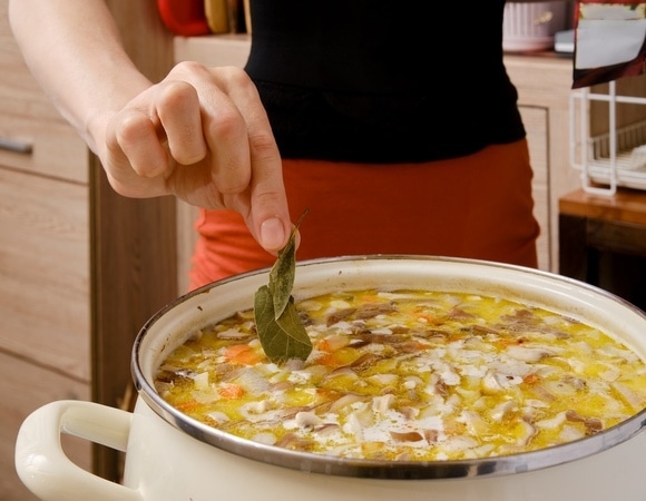 Почему нельзя оставлять лавровый лист в готовых блюдах? Почему нельзя оставлять лавровый лист в готовых блюдах?