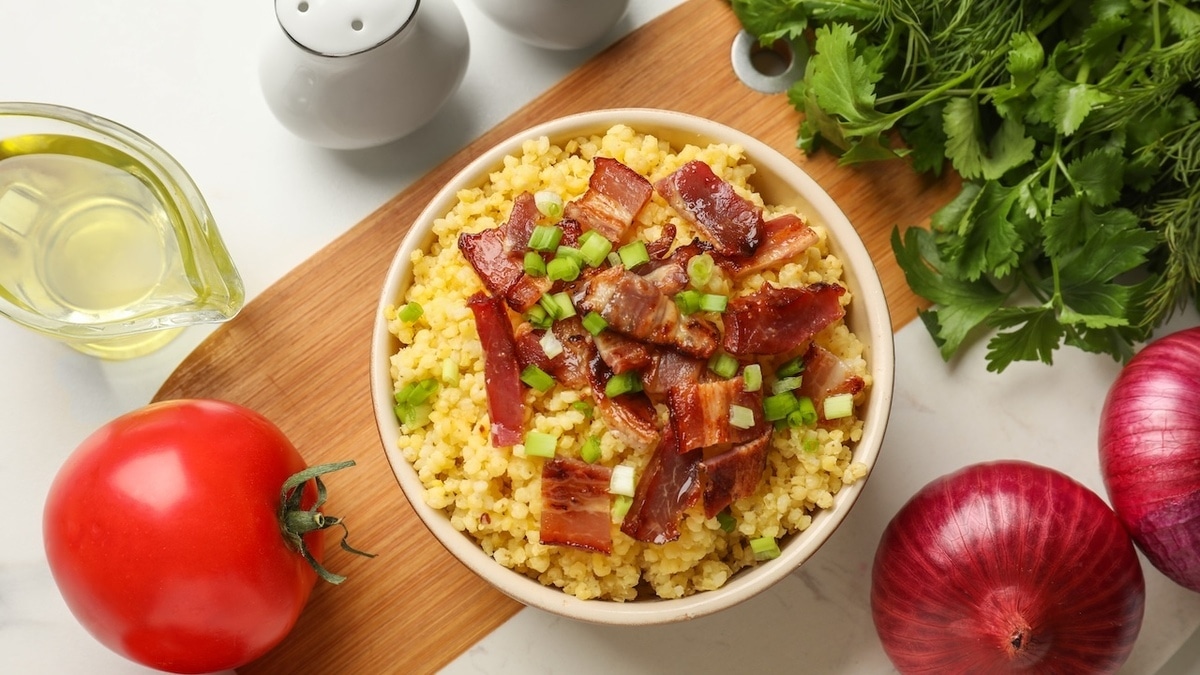 Пшенная каша с беконом — рецепт брутального завтрака для настоящего мужчины