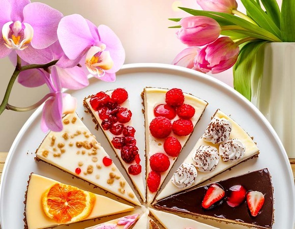 Цветочная диета — какой вы праздничный десерт (тест)