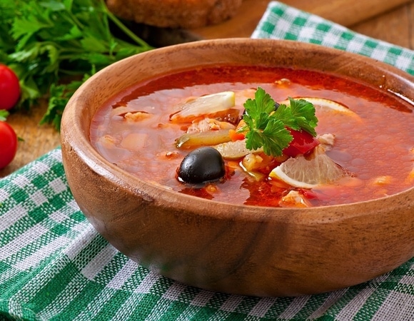 Как приготовить солянку с грибами — вот любимый суп в постном исполнении Как приготовить солянку с грибами — вот любимый суп в постном исполнении