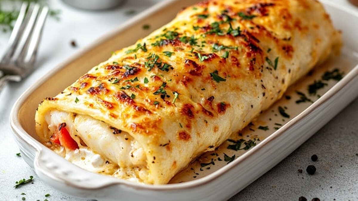 Запеченная рыба в лаваше с помидорами и сыром — рецепт на случай, когда времени мало, а вкусно поесть хочется