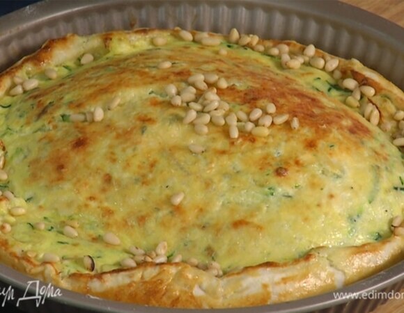 Пирог с цукини и шалотом — можно даже на диете: идеальный баланс вкуса и пользы