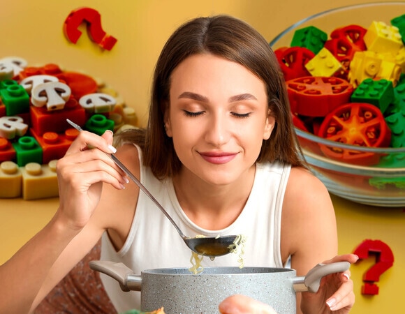 Тест-конструктор: угадай блюдо по ингредиентам