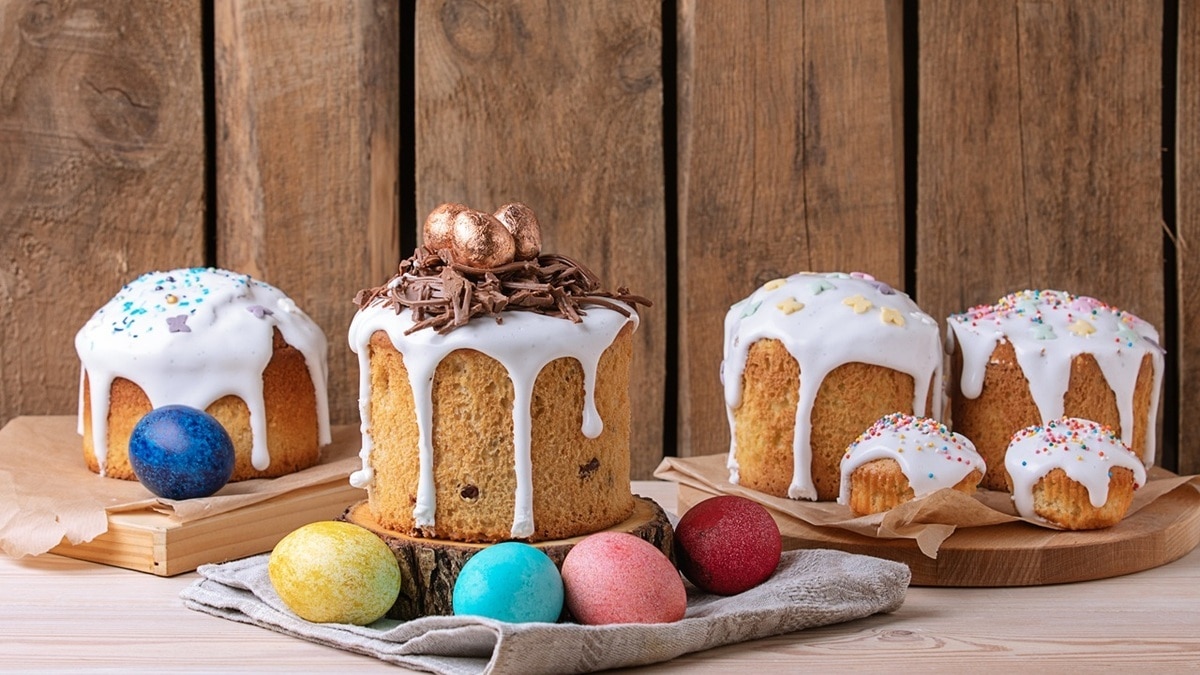 Гнездо для кулича — как сделать оригинальный декор своими руками: два элементарных способа