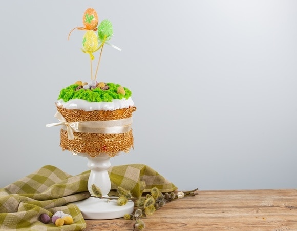 Как сделать мох для куличей — всего 2 минуты и оригинальный декор готов Как сделать мох для куличей — всего 2 минуты и оригинальный декор готов