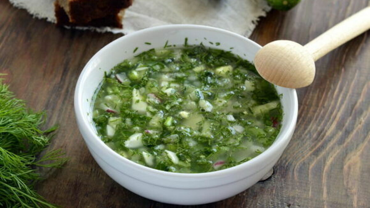 Это блюдо подойдет для самой жесткой диеты: окрошка диетическая Это блюдо подойдет для самой жесткой диеты: окрошка диетическая