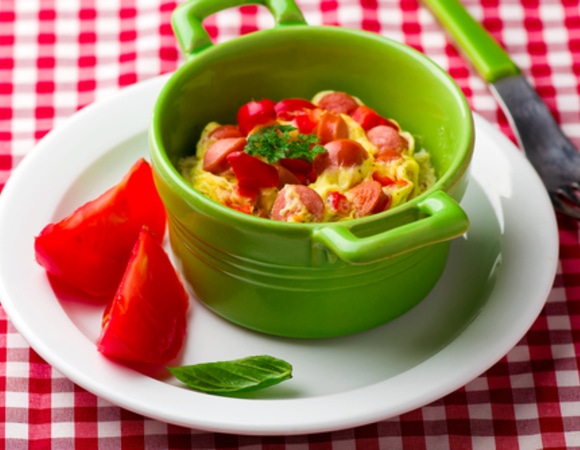 Омлет в кружке: завтрак за 5 минут — для любителей поспать