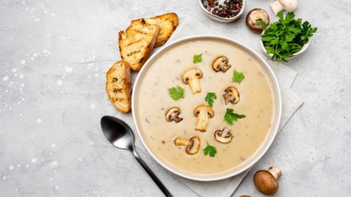 Французский грибной суп-пюре: готовим изысканное блюдо на собственной кухне
