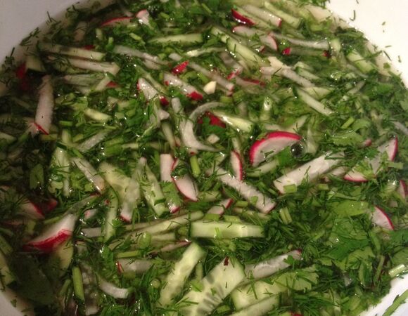 Окрошка по-корейски или летнее кимчи: рецепт освежающего бульона — затмит и кефир, и квас