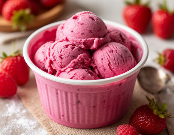 Йогуртовое удовольствие по-летнему: готовим мороженое из трех ингредиентов