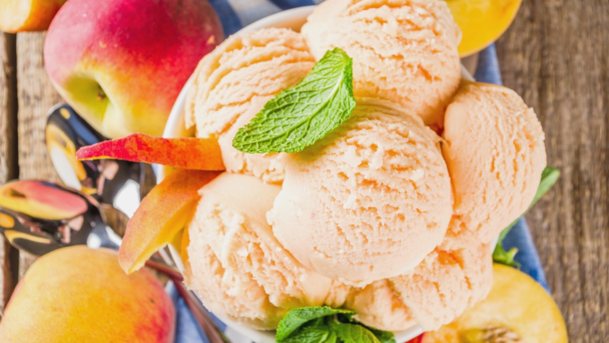 Сливочный персиковый сорбет: изысканное удовольствие по-летнему
