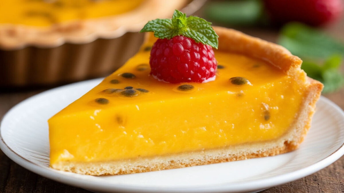 Манговый тарт с маракуйей: путешествуем в тропики — не выходя из кухни