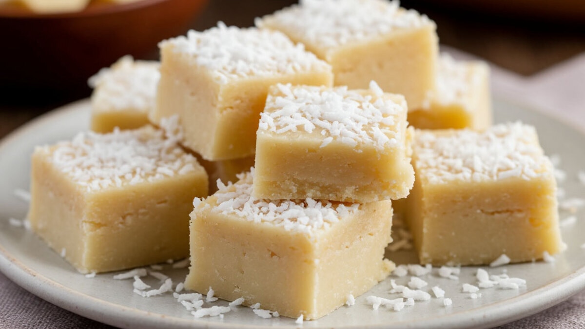 Кокосовые конфеты, которые идеально подойдут к чаю и к кофе — рецепт