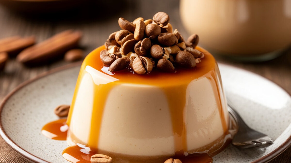 Кофейно-карамельная панна котта: удовольствие для кофеманов и сладкоежек