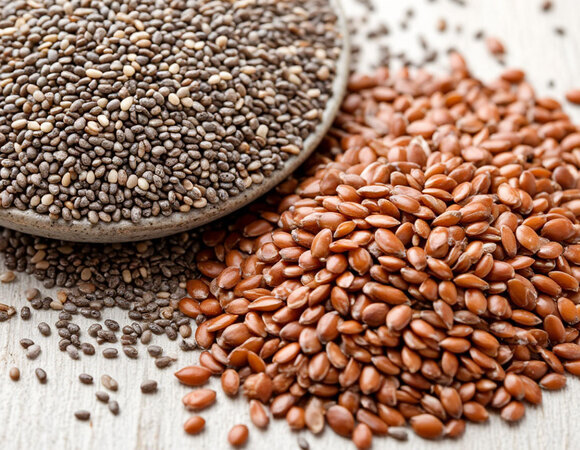 Семена чиа против семян льна: что полезнее для здоровья Семена чиа против семян льна: что полезнее для здоровья