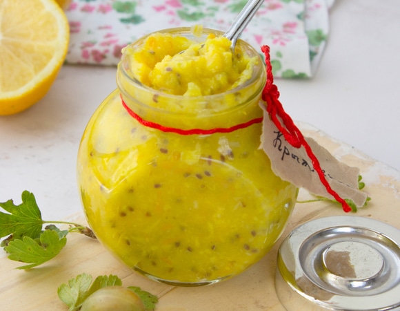 "Вкусно, за уши не оттащишь": "живое" варенье из крыжовника с лимоном — и советы от хозяек "Вкусно, за уши не оттащишь": "живое" варенье из крыжовника с лимоном — и советы от хозяек