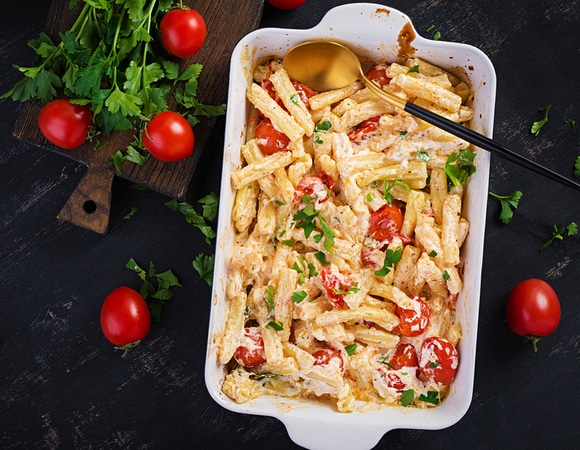 "Вирусная" паста с фетой: как повторить тренд соцсетей прямо на вашей кухне