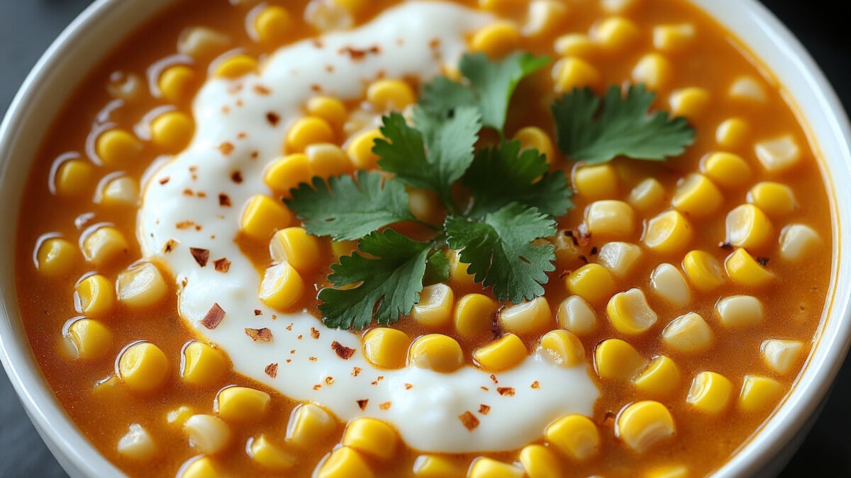 Острый кукурузный суп с кокосом: летний рецепт за 30 минут