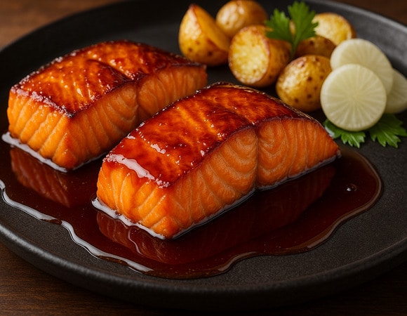 Лосось в карамельной глазури: представляем сладкий тренд для смелых гурманов