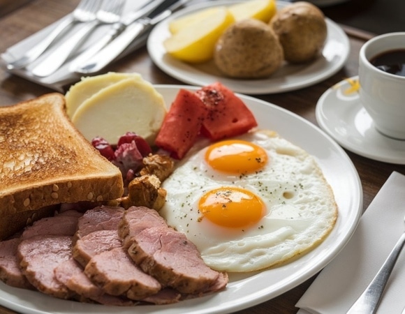 Соки, булки и даже кофе: россиянам перечислили худшие продукты для завтрака