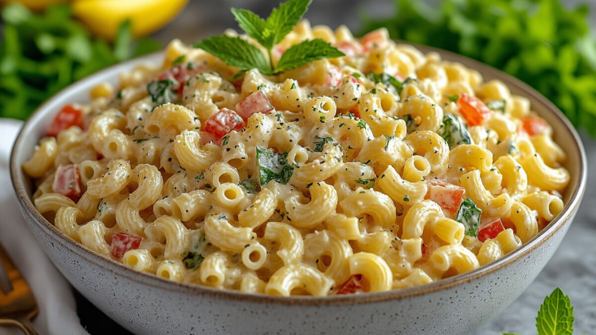 Быстрый макаронный салат: попробуйте этот рецепт из 5 ингредиентов Быстрый макаронный салат: попробуйте этот рецепт из 5 ингредиентов
