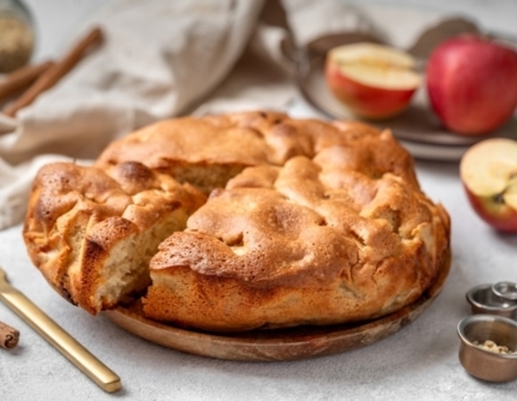 "Мамина подруга научила": сделайте это с яблоками, и не узнаете шарлотку!