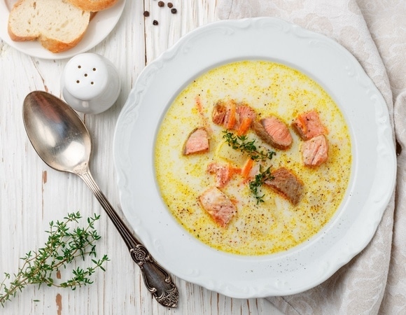 "Как будто на огне": по этому рецепту уха по-фински может по-настоящему удивить — вот что надо добавить "Как будто на огне": по этому рецепту уха по-фински может по-настоящему удивить — вот что надо добавить