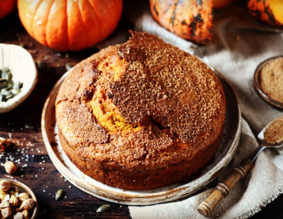 Домашние будут просить еще! Пирог из тыквы по этому рецепту можно готовить даже с закрытыми глазами