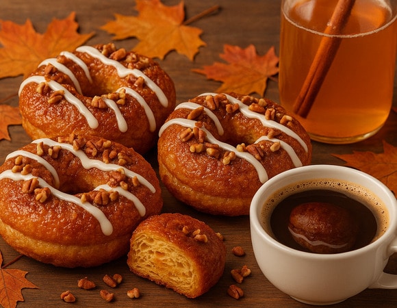 Пончики-хамелеоны: как превратить булочки в десерт с характером