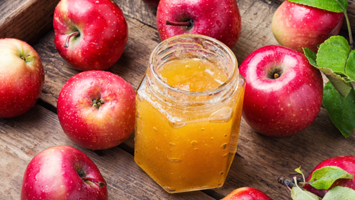 Как приготовить универсальное яблочное желе — в печенье, торт и на хлеб