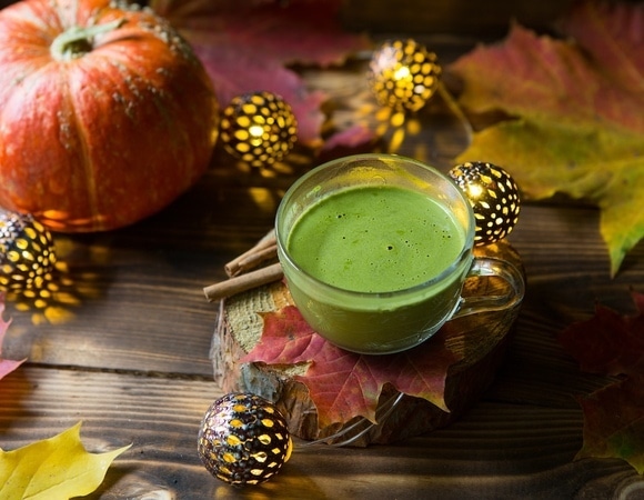 Тыквенно-пряный, но не латте: в соцсетях учатся готовить "сезонную" матчу Тыквенно-пряный, но не латте: в соцсетях учатся готовить "сезонную" матчу