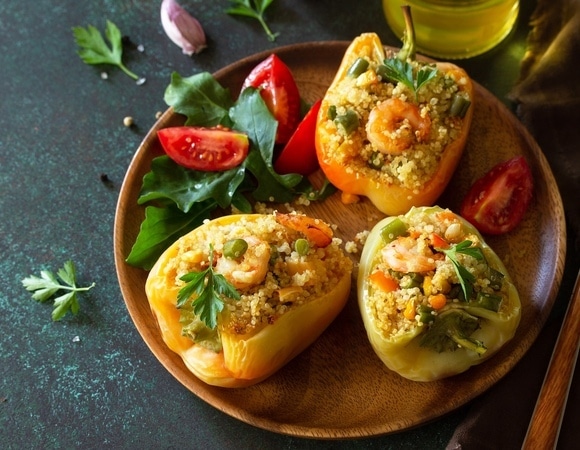 "Замечательные!": фаршированные перцы, но без мяса — этот вариант с креветками для гурманов "Замечательные!": фаршированные перцы, но без мяса — этот вариант с креветками для гурманов