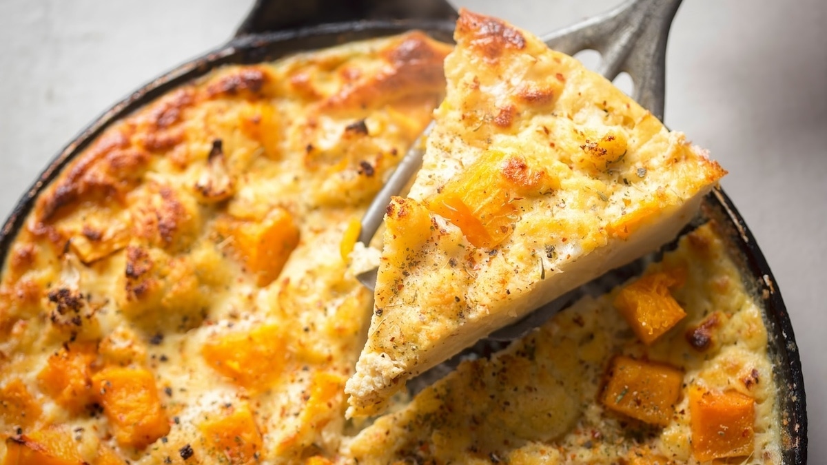Что приготовить на завтрак в выходной? Тыквенная фриттата заменит обычный омлет Что приготовить на завтрак в выходной? Тыквенная фриттата заменит обычный омлет
