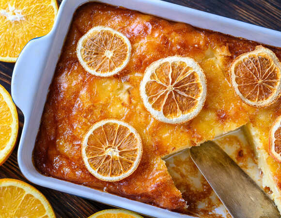 Как приготовить апельсиновый пирог Портокалопита — рассказал бренд-шеф греческого ресторана