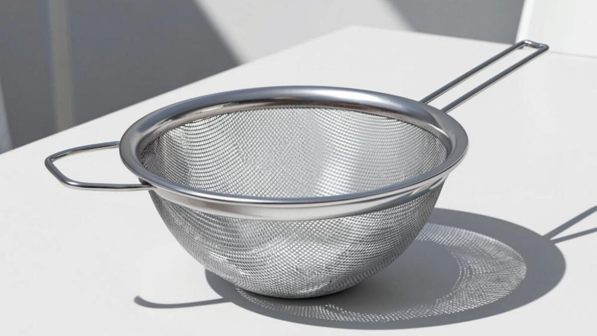 Берем предмет, который есть в каждом дома и не мучаемся! Лайфхак, как быстро помыть сито после готовки