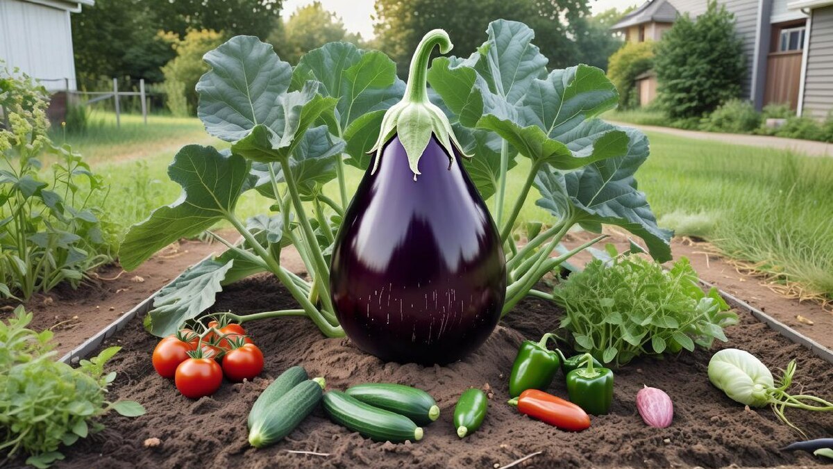 Американец вырастил гигантский баклажан: почему агрономы-любители во всем мире гоняются за рекордами Американец вырастил гигантский баклажан: почему агрономы-любители во всем мире гоняются за рекордами