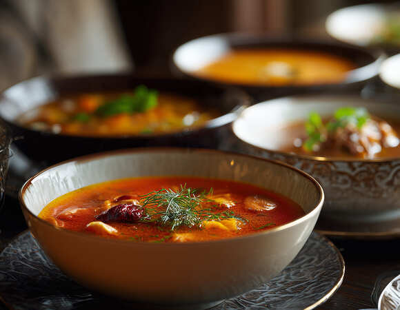 10 способов согреться: солянка, губница, позоле и другие рецепты супов от шеф-поваров