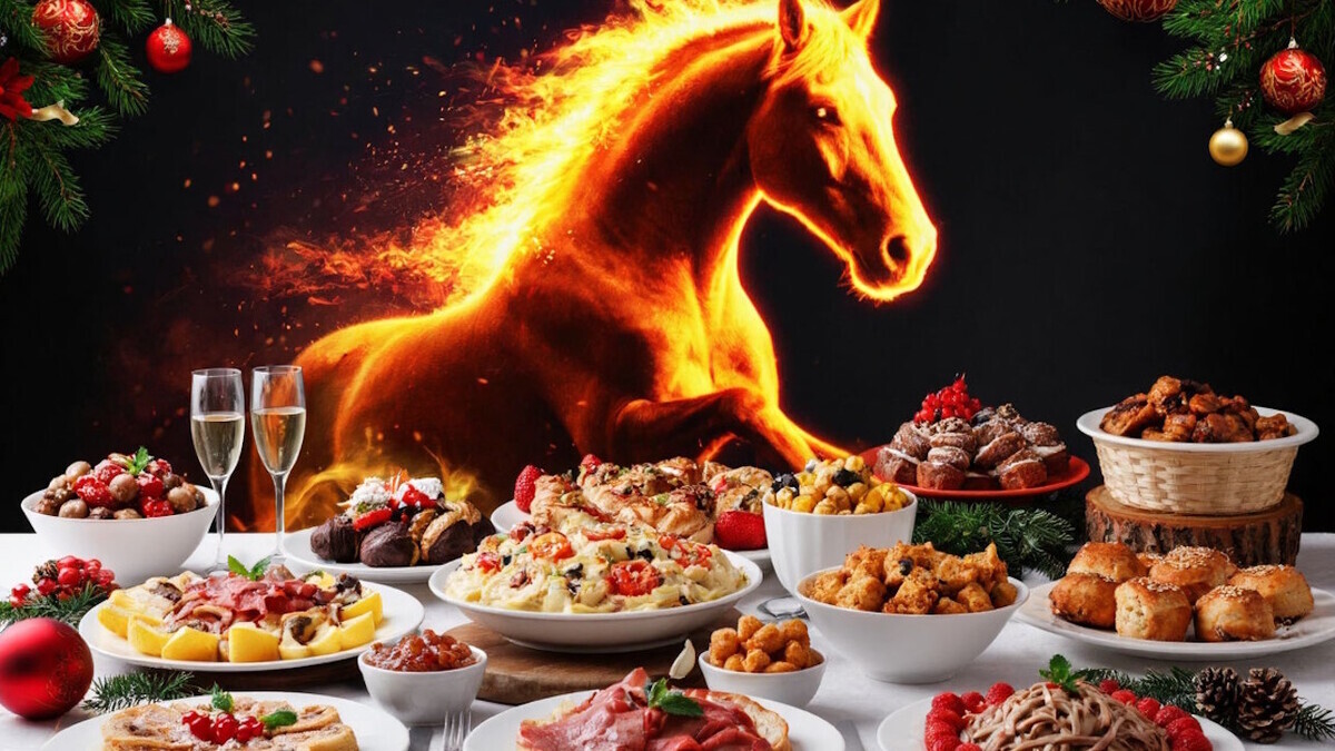 Только не "белые" блюда: астролог сказала, что нельзя ставить на праздничный стол в год Лошади