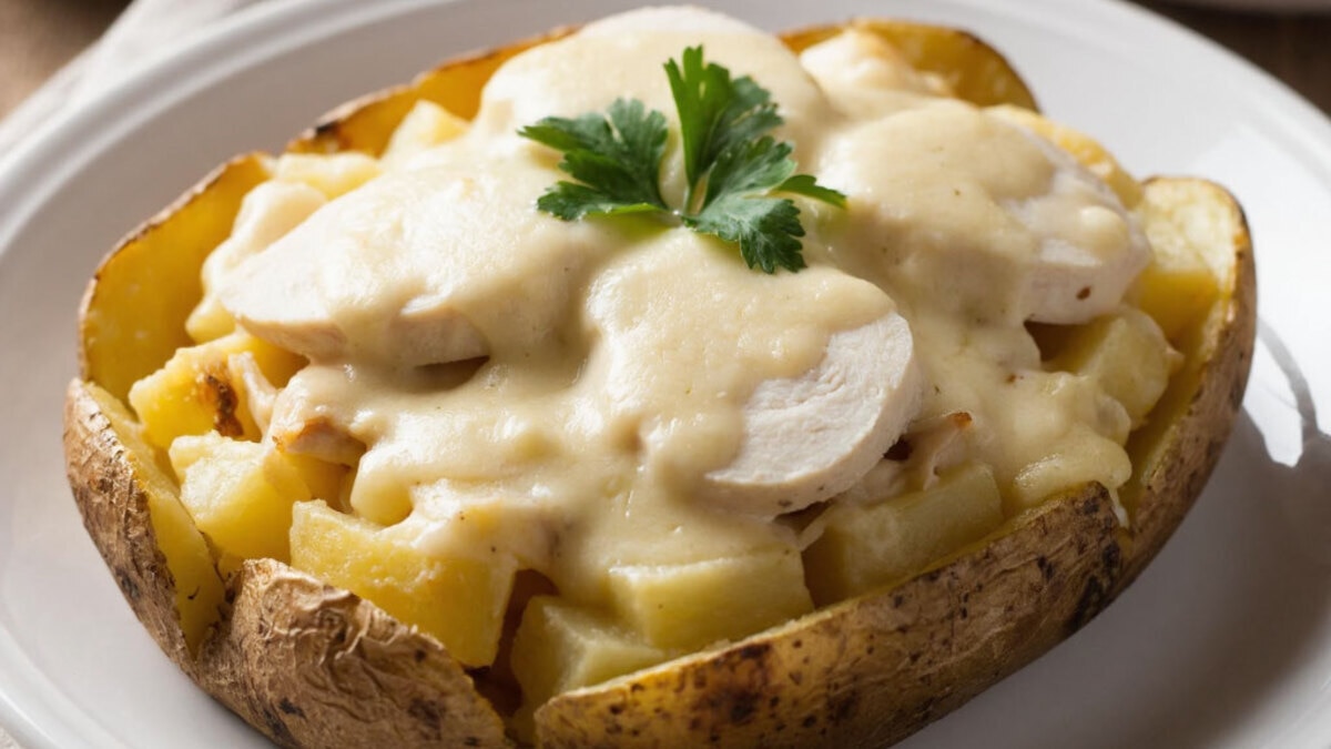 Французская изюминка холодного сезона: печеный картофель а-ля крок-месье