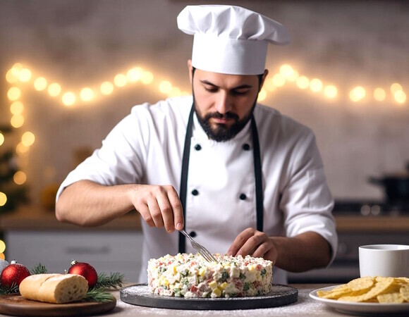 Для тех, у кого Рождественский пост: как приготовить оливье и даже холодец без животных продуктов, а под шубой — вовсе не селедку