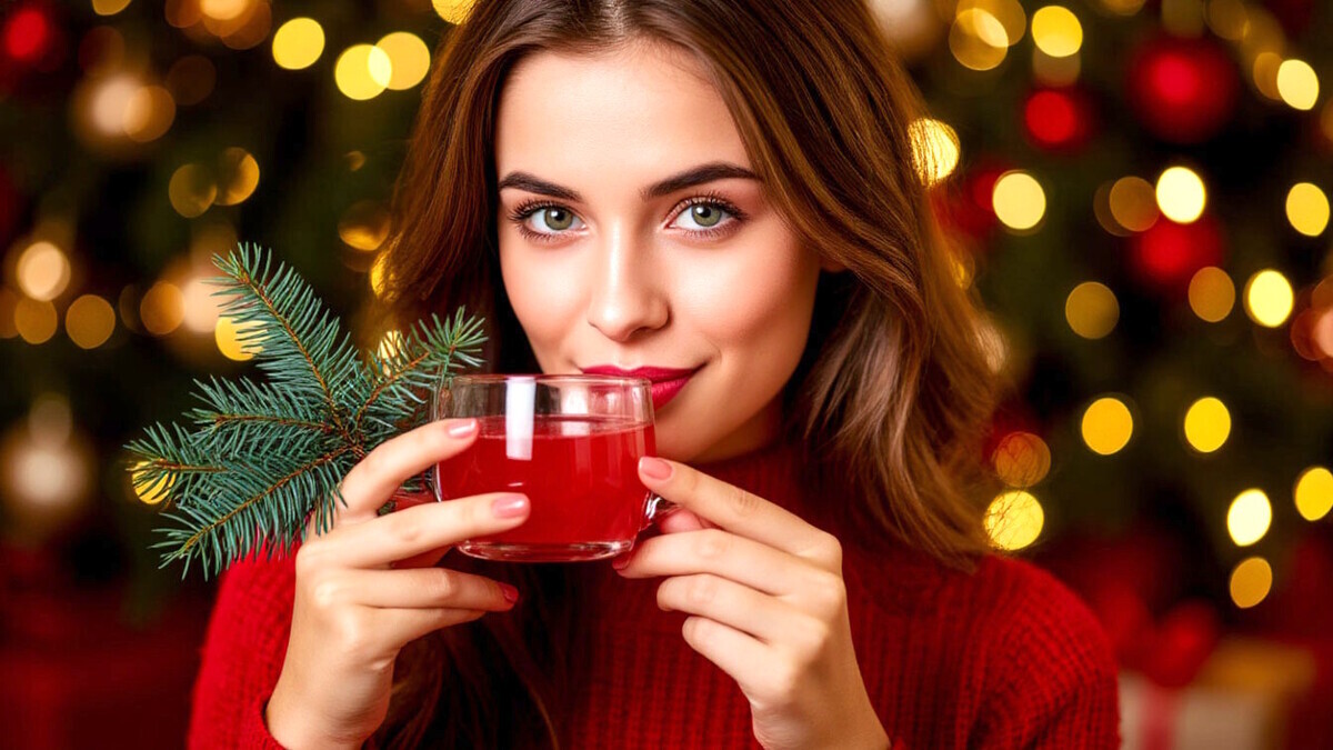 Зеленая иголка! Шеф-повар предлагает приготовить к Новому году 2 хвойных напитка — гости точно оценят 
