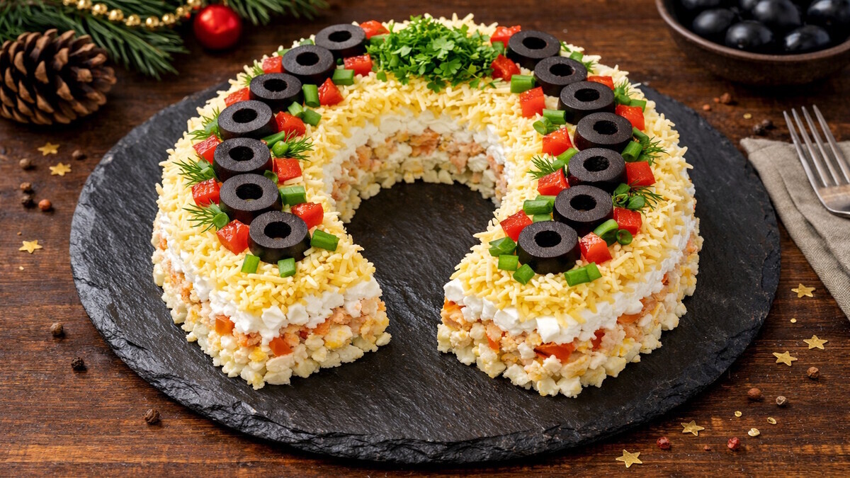 Подковы на счастье: собрали сет из 3 символичных блюд для новогоднего стола — от мясного до сладкого
