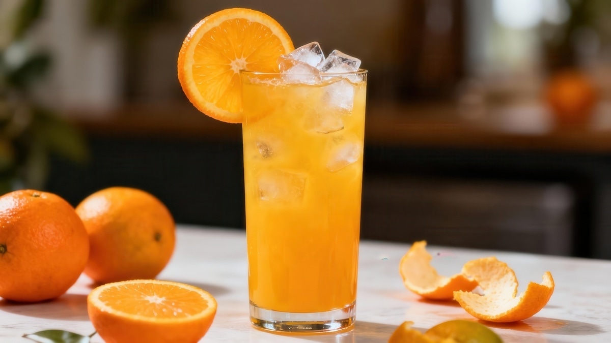 Искала простенькие напитки, чтобы заменить "газировку", а нашла витаминное золото: делается на апельсиновой кожуре! 