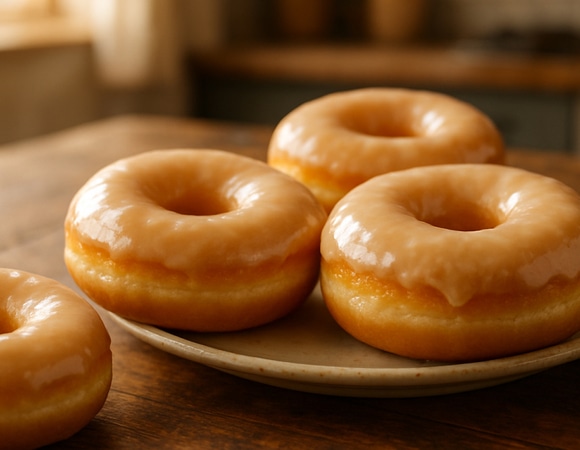 30 минут и готово! Запечённые сметанные пончики для ленивых