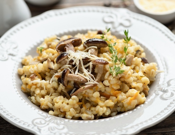 Никто не поверил, что ризотто получилось из советской крупы — уровень ресторана, не иначе!
