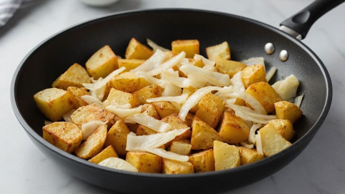 Беру капусту и картошку и получаю восхитительный бюджетный ужин за 150 рублей: вспомнила старый советский рецепт