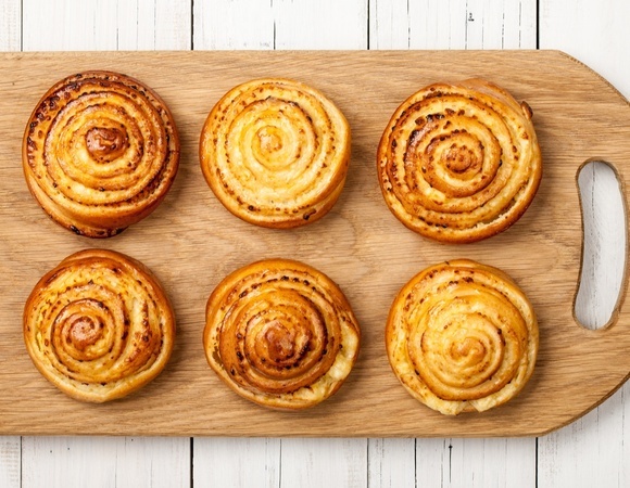 Пышненькие творожные булочки-завитушки за 20 минут: пеку их, когда хочется "чего-нибудь к чаю"