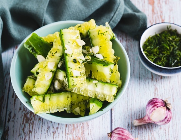 Готовлю освежающее "кимчи" за 1–2 часа вместо недели — попробуйте с огурцами и улетите от восторга! 