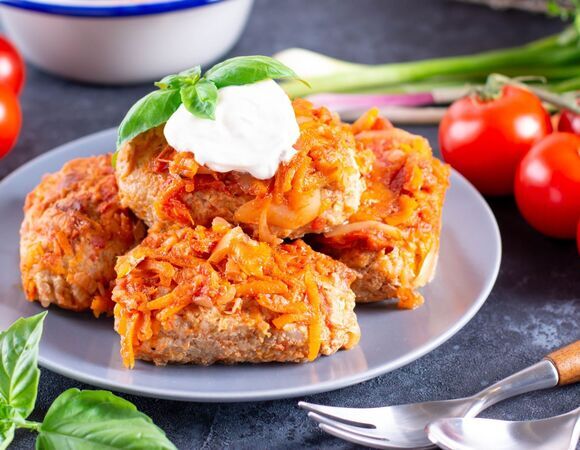 Заменила обычную капусту кольраби и сделала вкуснейшие ленивые голубцы: теперь готовлю только так